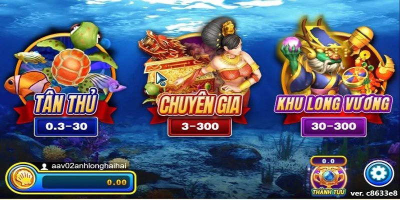 Dragon Fishing có những phòng cược nào