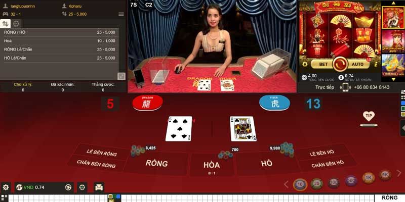 Giới thiệu cơ bản về tựa game Rồng Hổ trực tuyến tại 23Win